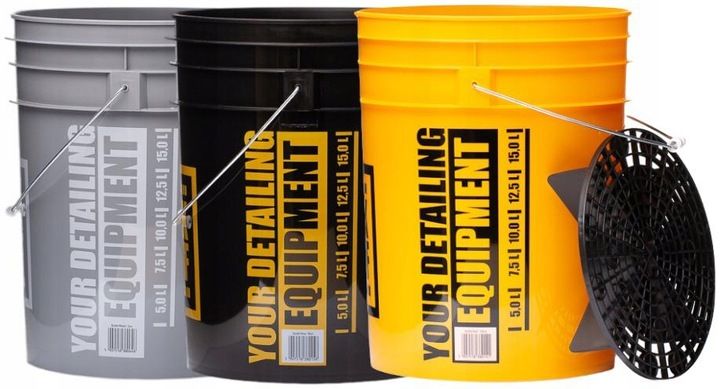 WORK STUFF WASH RINSE WHEELS WIADRA SEPARATOR SET zdjęcie 1