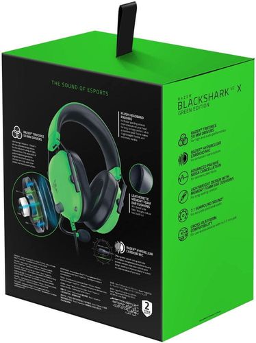 Słuchawki Razer Blackshark V2 X Green na Arena.pl