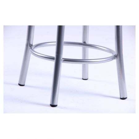 Taboret Metalowy Solid Satyna - RÓŻNE KOLORY SIEDZISK TAPICEROWANYCH zdjęcie 8
