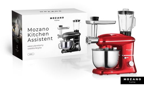 ROBOT KUCHENNY PLANETARNY MIKSER BLENDER MISA 6,2L DUŻY ZESTAW 6w1 PRZEPISY na Arena.pl