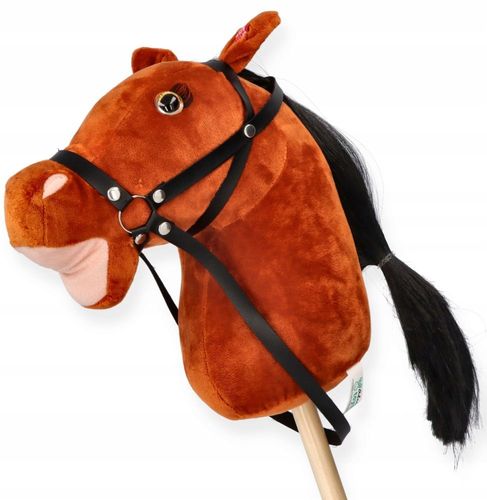 Premium Hobby Horse Konik na patyku Głowa konia kiju Skoczek FANTA CZESANIA na Arena.pl
