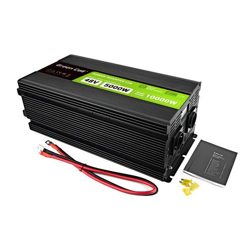GREEN CELL INWERTER 48V 5000W CZYSTY SINUS Z LCD SAMOCHODOWY na Arena.pl