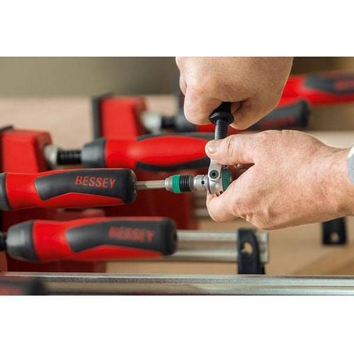 ścisk stolarski połnowymiarowy regulowany 1500*95mm. - by krev150-2 na Arena.pl