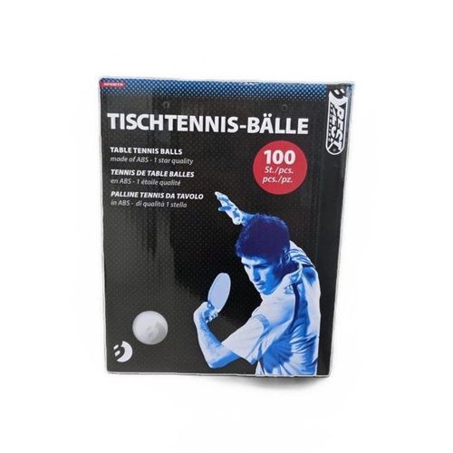 PIŁECZKI DO TENISA STOŁOWEGO BIAŁE 100SZT 1 GWIAZDKA BEST SPORTING na Arena.pl