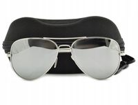 Okulary Pilotki Aviator polaryzacja dla kierowców PRZECIWSŁONECZNE UV400 Mę