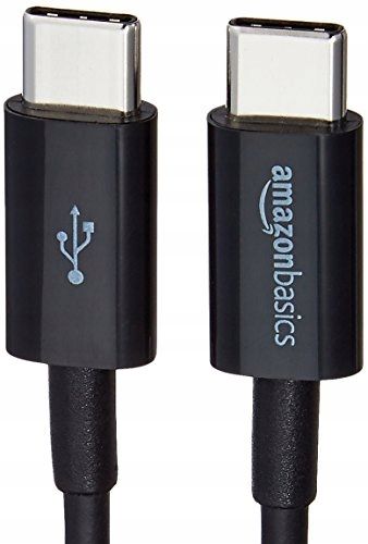 AmazonBasics L6LUC025-CS-R kabel USB 1,8 m 2.0 USB C Czarny na Arena.pl