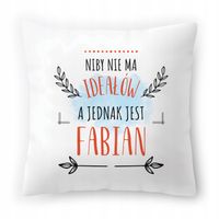 Poduszka Dla Fabiana Na Urodziny Imieniny Prezent Z Nadrukiem Ze Zdjęciem