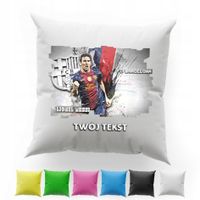 POSZEWKA Z NADRUKIEM BAWEŁNIANA 40x40CM - LIONEL MESSI PIŁKA NOŻNA SPORT