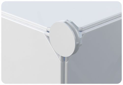 SZAFA MODUŁOWA PÓŁKi GARDEROBA SZAFKA REGAŁ BIAŁA na Arena.pl