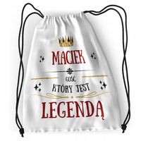 Plecak Dla Maćka Sportowy Szkolny Worek Torba Z Nadrukiem Ze Zdjęciem