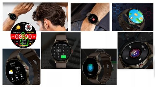 Smartwatch IMILAB 206399819 brązowy na Arena.pl