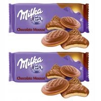 Milka Choco Jaffa Biszkopty z pianką o smaku czekoladowym 128 g x 2 sztuk