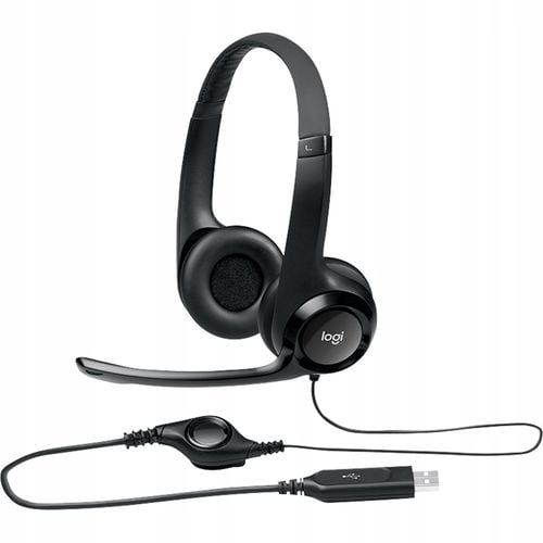 Słuchawki Logitech H390 z mikrofonem USB-A na Arena.pl