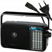 RADIO KUCHENNE PRZENOŚNE AM FM SW BUDOWLANE NA BATERIE R20 MINI JACK