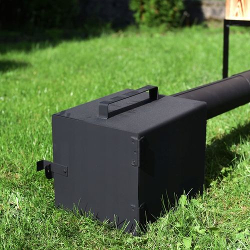 WĘDZARNIA DREWNIANA OGRODOWA SOLIDNA PREMIUM 60 CM PALENISKO XXL 30x30x35 na Arena.pl