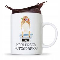 Kubek Dla Fotografa Najlepsza Fotografka Prezent Z Nadrukiem Ze Zdjęciem