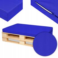 PODUSZKA NA PALETY 120x80 cm pianka materac + POKROWIEC zdejmowany chaber