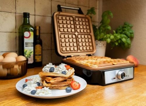 GOFROWNICA ELDOM SOLIDNA 4 DUŻE GOFRY SUPER MOC 2000W na Arena.pl