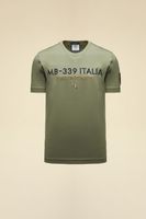 Aeronautica Militare T-shirt Emboidered Frecce Tricolori, zielona L