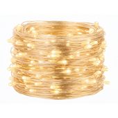 Lampki choinkowe 50 LED druciki mikro na baterie