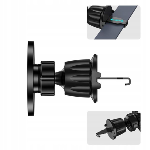 TECH-PROTECT N56 MAGNETIC MAGSAFE VENT CAR MOUNT BLACK zdjęcie 6