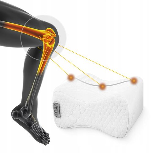 PODUSZKA ORTOPEDYCZNA KLIN MIĘDZY NOGI KOLANA DO SPANIA SEPARATOR MEMORY na Arena.pl