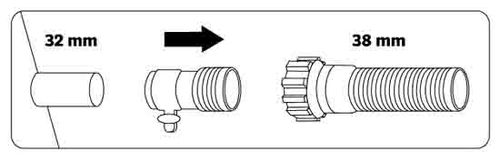 Adapter basenowy B #29061 1 szt. na Arena.pl