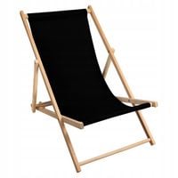 Leżak drewniany Plażowy Leżak Ogrodowy drewniany