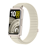 Pasek do Huawei Band 11 / Band 11 Pro bransoleta opaska nylon mocny beżowy