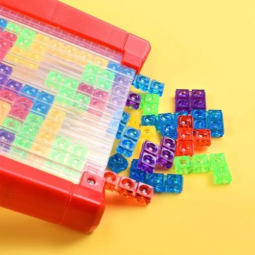 GRA LOGICZNA TETRIS BRAIN UKŁADANKA TRÓJWYMIAROWA KLOCKI 3D WIEŻA Z KLOCKÓW na Arena.pl