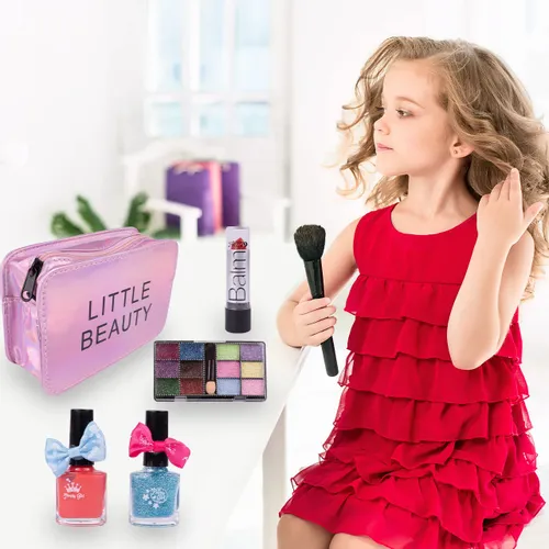 Torebka Zestaw Kosmetyków do Makijażu i Paznokci na Arena.pl