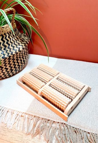 Drewniany Wałek do Masażu Stóp na Arena.pl