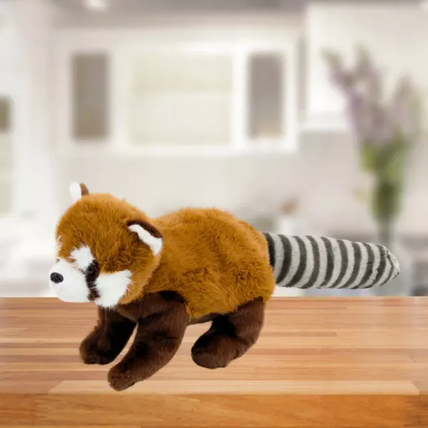 PANDA CZERWONA PLUSZOWA PRZYTULANKA 45CM zdjęcie 3