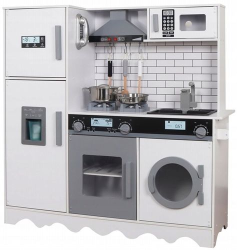 WIELKA DREWNIANA KUCHNIA DŹWIĘK ŚWIATŁO KRAN WODA DLA DZIECI WODA Z KRANU na Arena.pl