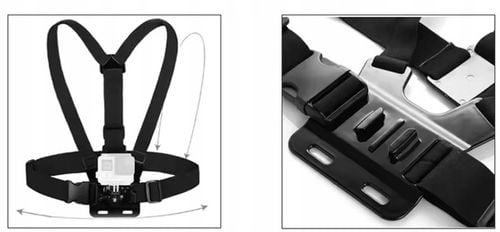 Szelki Uchwyt Chest Mount do GoPro Hero 12 11 10 9 8 7 6 DJI Osmo na Arena.pl