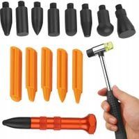 Zestaw do Usuwania Wgnieceń PDR Młotek Blacharski 15 Elementów Krafat&Dele