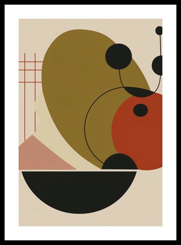 Plakat 68x98cm Geometryczny Balans na Arena.pl