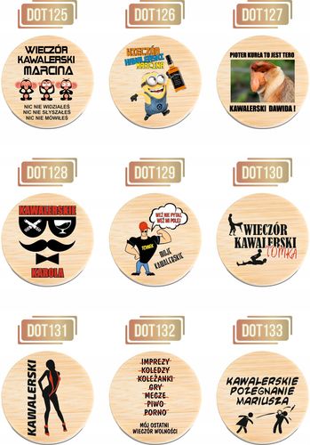 OTWIERACZ do piwa DREWNIANY personalizacja TWÓJ NAPIS WĘDKARZ Z KRWI I OŚCI na Arena.pl