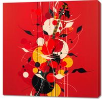 Obraz 90x90cm Melodyjna Barwa