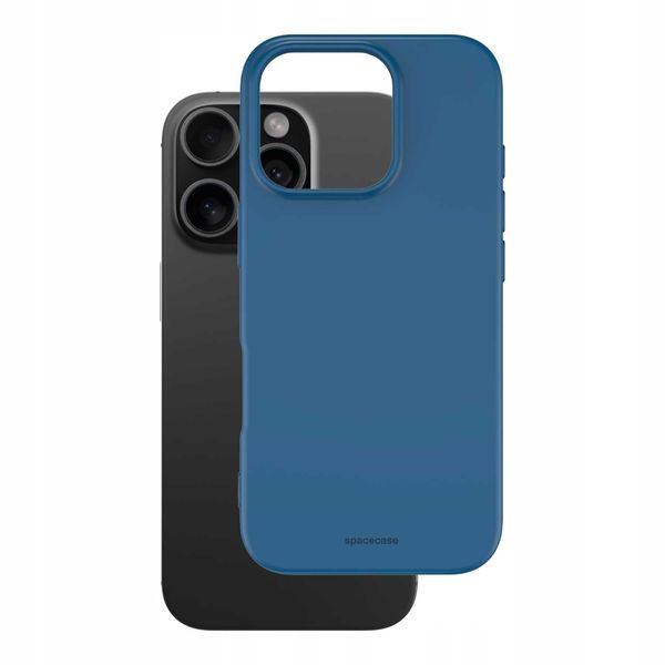 Spacecase Silicone Case Iphone 16 Pro Max Blue zdjęcie 3
