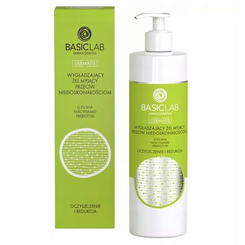 BasicLab Żel Myjący Przeciw Niedoskonałościom, Żel Wygładzający do na Arena.pl