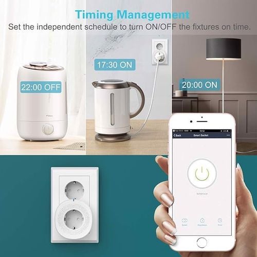 Gniazdko wi fi inteligentne 2 porty usb timer 2szt na Arena.pl