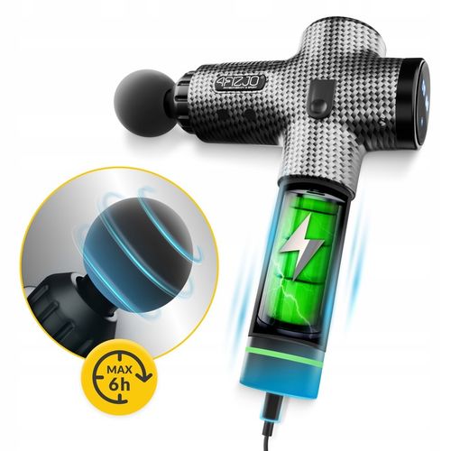 PISTOLET DO MASAŻU WYMIENNE KOŃCÓWKI RELAKS MASSAGE GUN ULTRA COOL EDITION na Arena.pl