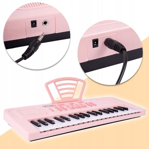 ORGANY PIANINO ELEKTRONICZNE MIKROFON 37 KLAWISZY DEMO KEYBOARD DLA DZIECI na Arena.pl