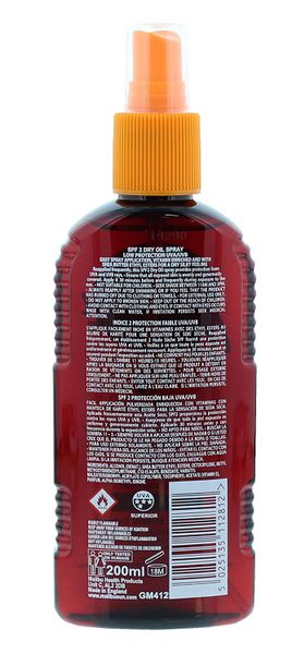 Malibu Dry Oil Spray SPF2 Olejek Brązujący Do Opalania 200ml x2szt zdjęcie 2