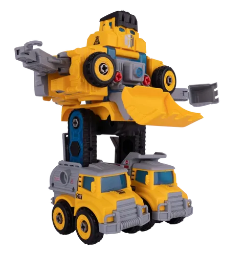 Robot Transformujący W Autka Budowlane 5 Sztuk na Arena.pl