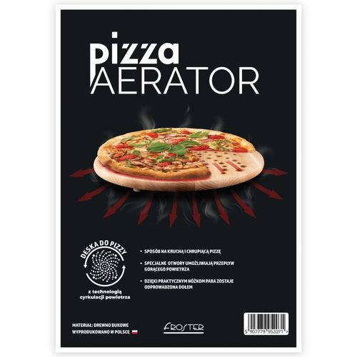 Pizza Aerator Deska do Pizzy Patera Taca 35 cm na Arena.pl