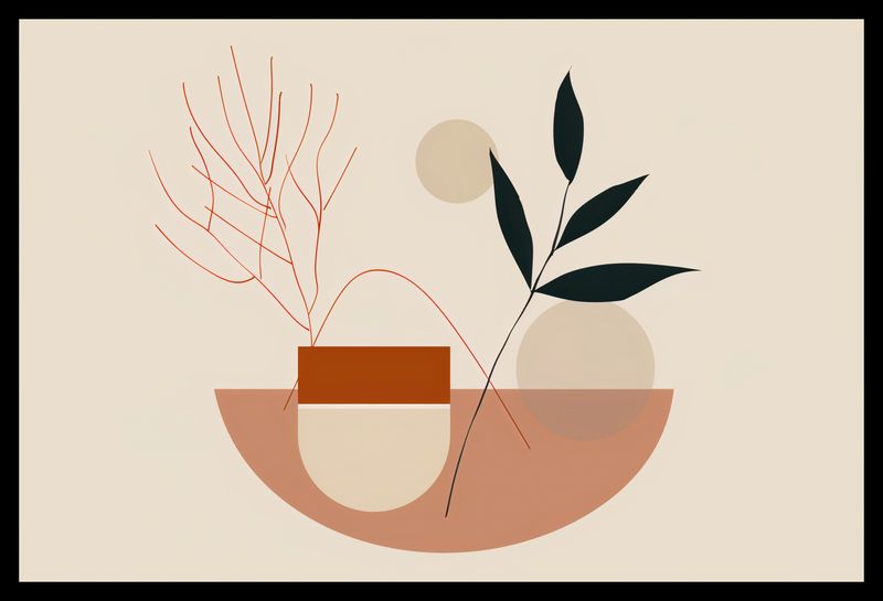 Plakat 45x30cm Botaniczna Przymiarka zdjęcie 2