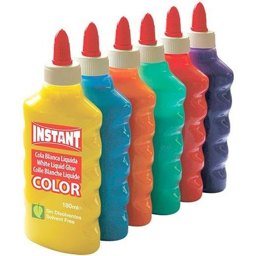 Klej żelowy Playcolor Instant Wielokolorowy 6 Części 180 ml na Arena.pl
