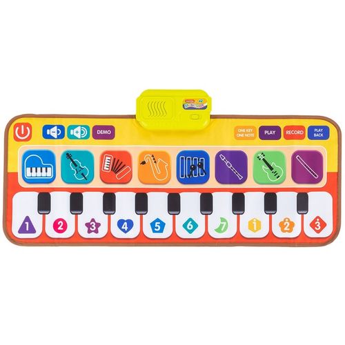 MUZYCZNA MATA D TAŃCZENIA INTERAKTYWNA GRAJĄCA PIANINO DŹWIĘKI INSTRUMENTY na Arena.pl